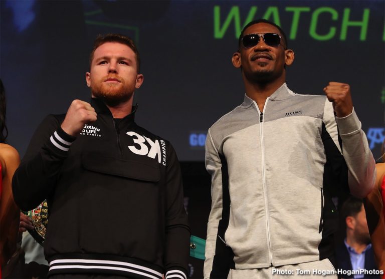 Canelo Alvarez and Daniel Jacobs final quotes for Saturday on DAZN