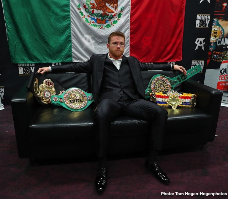 ESPY award given to Canelo Alvarez for Best Boxer