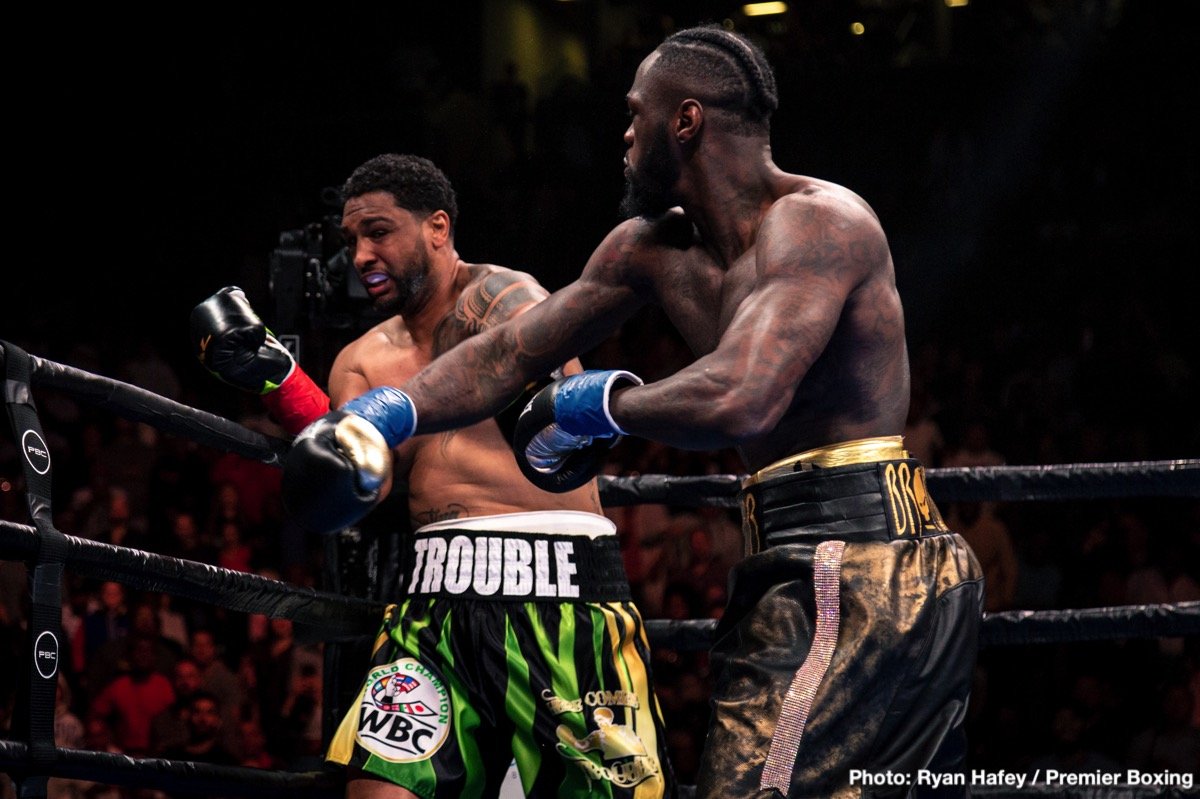 Deontay Wilder Boxing News Top Stories Boxing