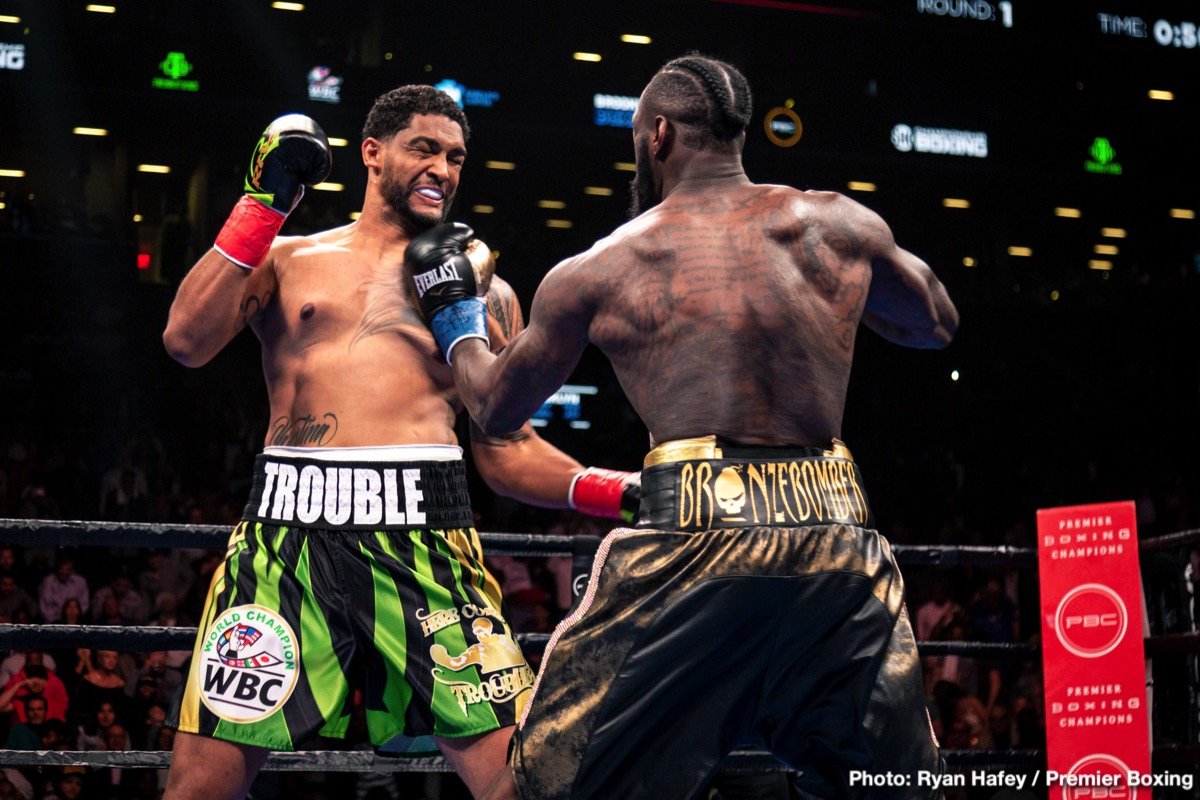 Deontay Wilder Boxing News Top Stories Boxing