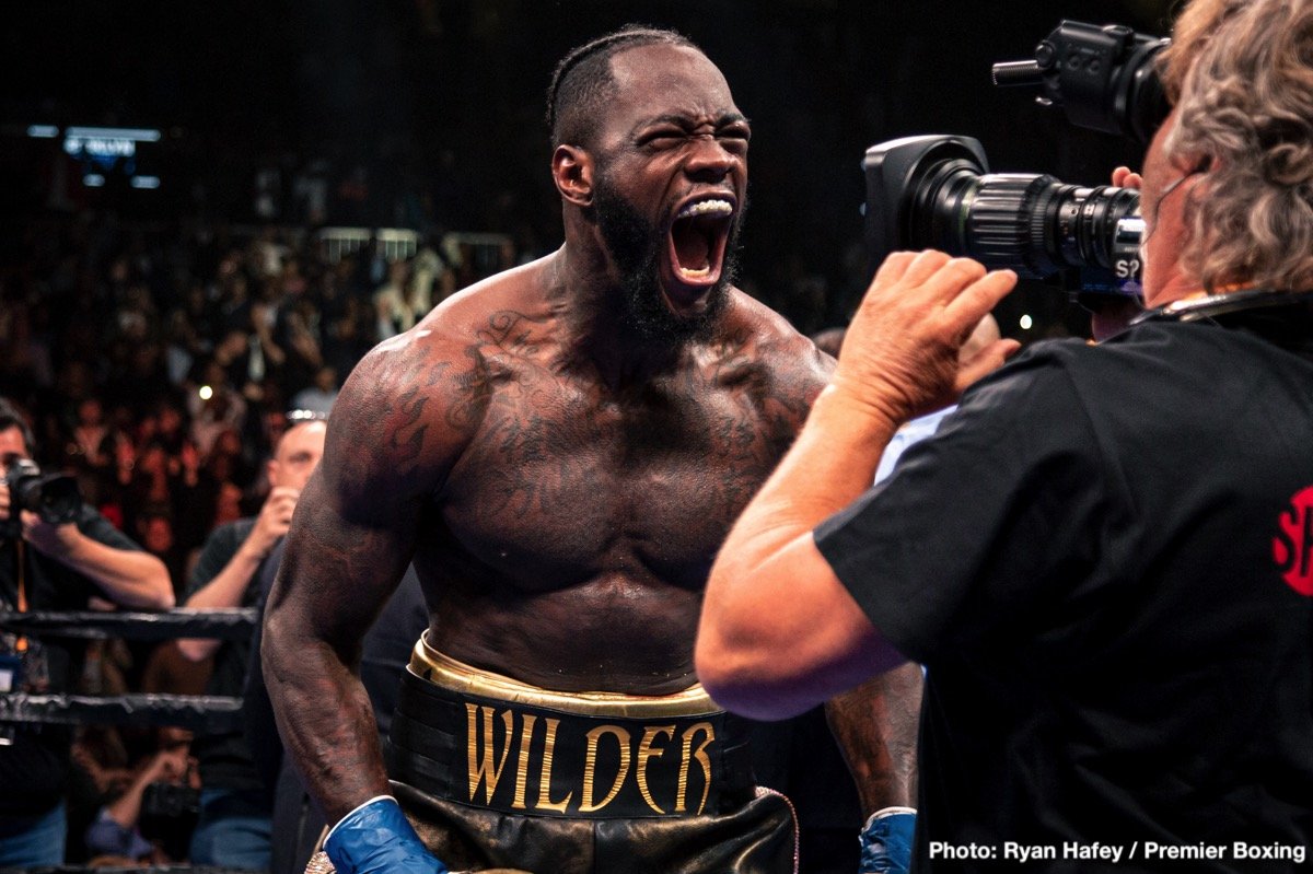 Deontay Wilder Back Training With Malik Scott, Imminent Return On The Cards?
