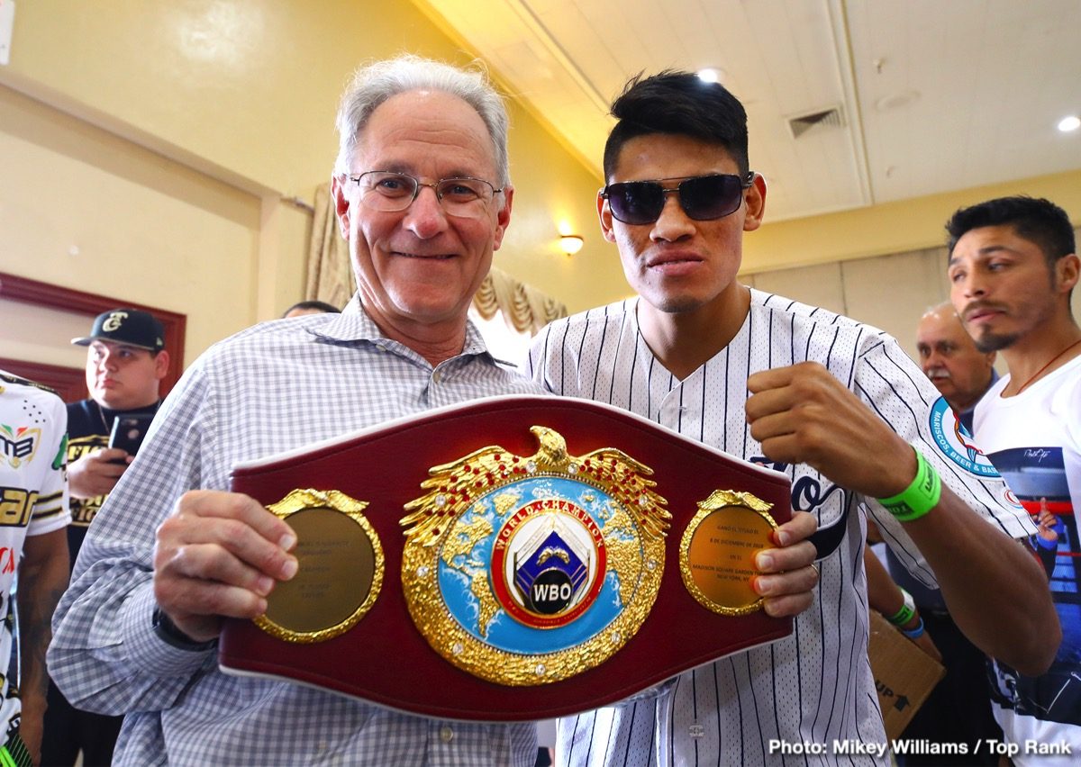 Berchelt vs Vargas II, Dogboe vs Navarrete - Weigh In Results & Photos