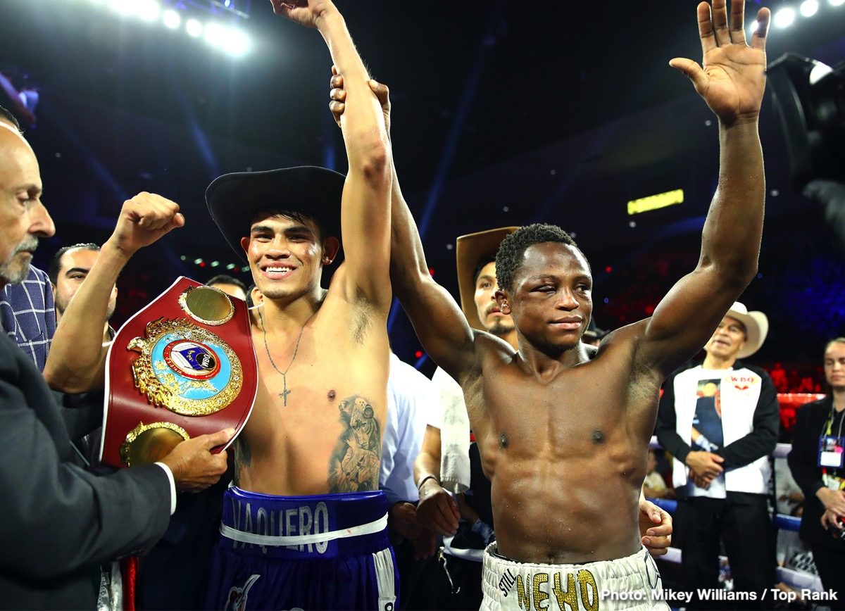 RESULTS: Berchelt and Navarrete Victorious