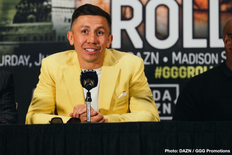 Gennady Golovkin Says He Has A “Plan B If Canelo Doesn't Want The [Third] Fight: We Have Four Or Five Options