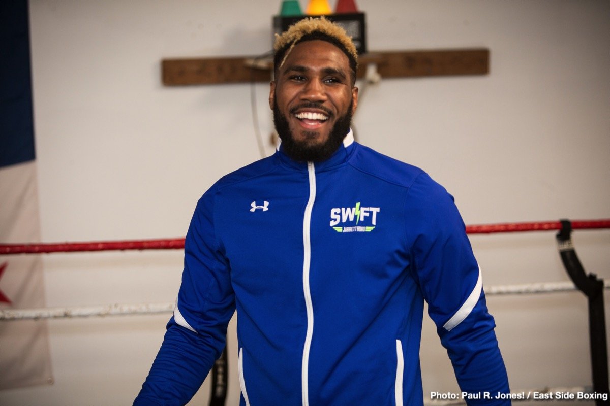 Hurd vs Williams: Jarrett Hurd Media Workout Quotes & Photos