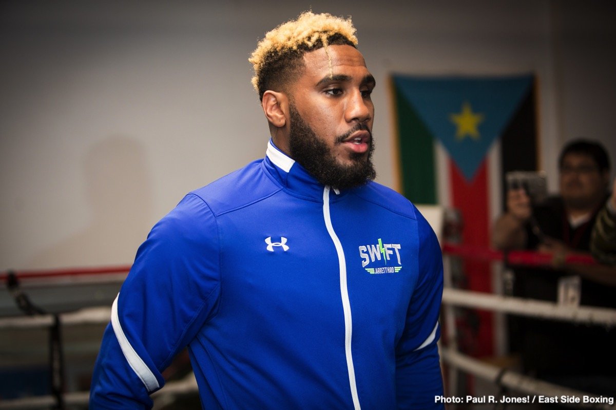 Hurd vs Williams: Jarrett Hurd Media Workout Quotes & Photos