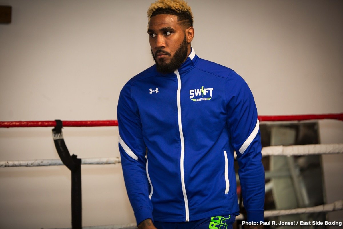 Hurd vs Williams: Jarrett Hurd Media Workout Quotes & Photos