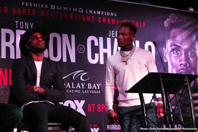 Jermell Charlo Tony Harrison Boxing News Top Stories Boxing