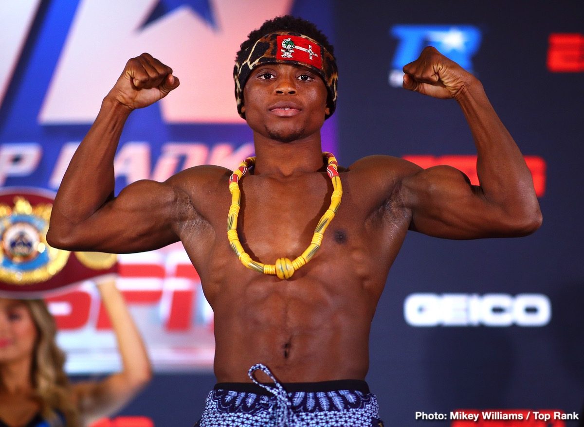 Berchelt vs Vargas II, Dogboe vs Navarrete - Weigh In Results & Photos