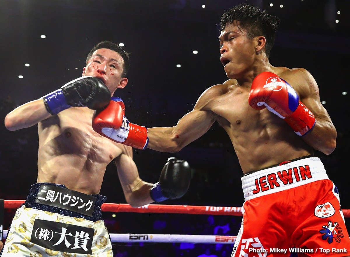 Jerwin Ancajas, Kazuto Ioka boxing image / photo