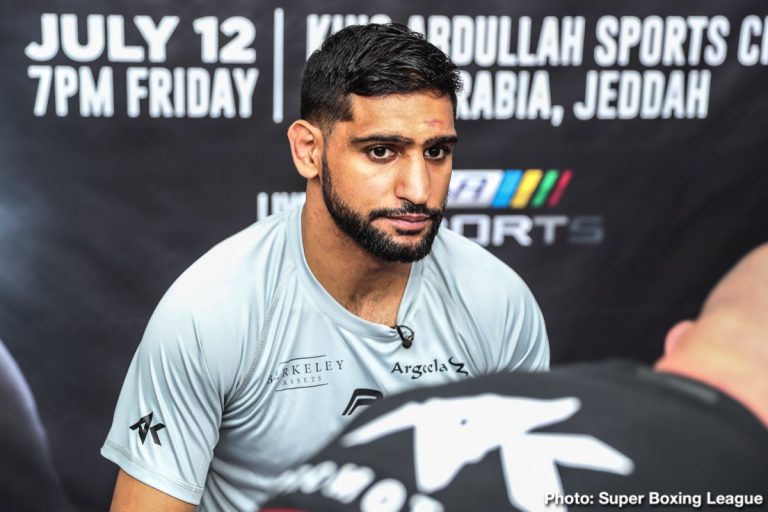 Amir Khan banned for two years after failing drug test at Brook fight