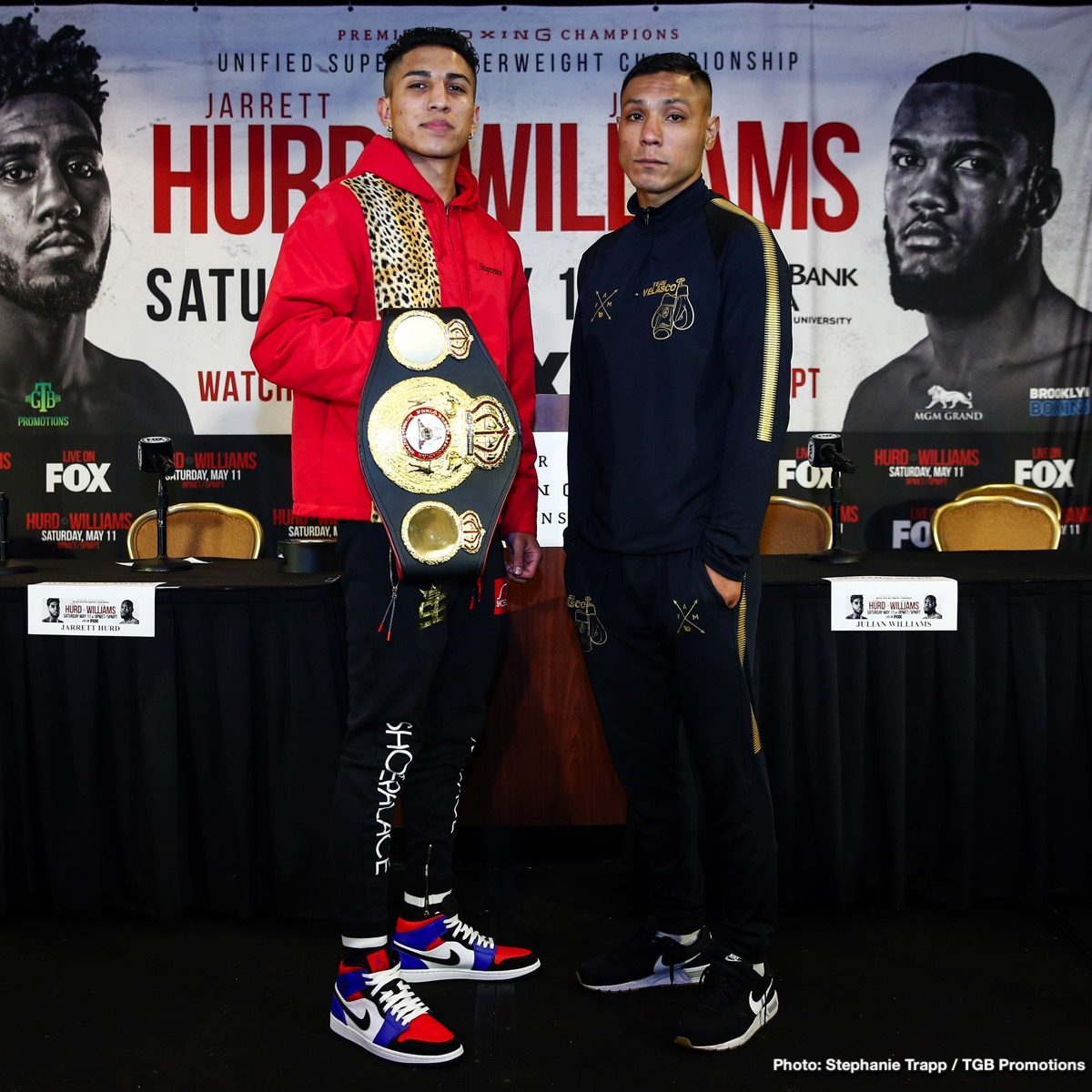 Boxing photo: Jarrett Hurd, Julian "J-Rock" Williams, Mario Barrios, Matt Korobov image Jarrett Hurd and Julian 'J-Rock' Williams final quotes for Saturday