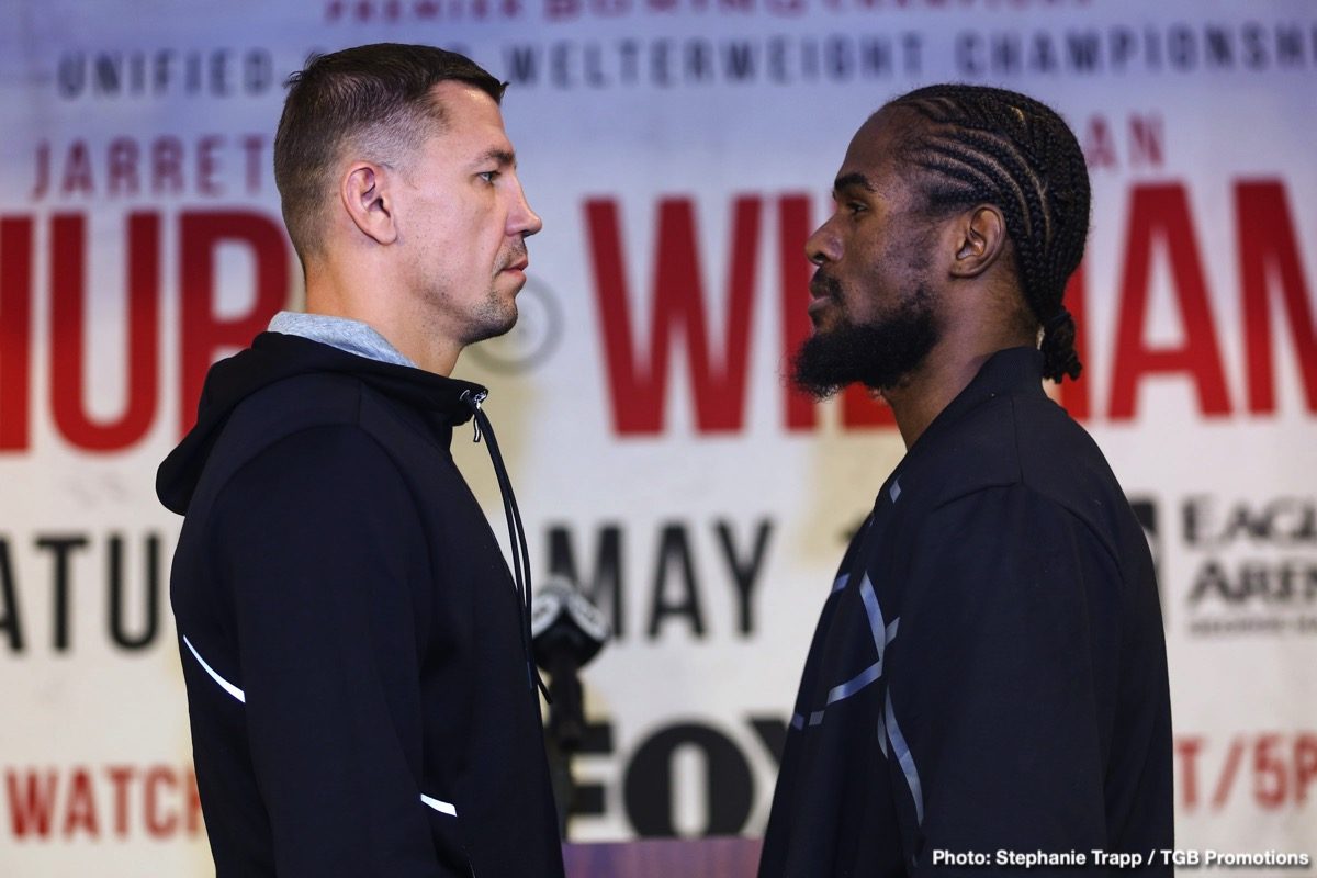 Jarrett Hurd and Julian 'J-Rock' Williams final quotes for Saturday