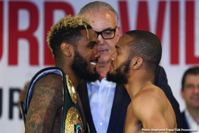 Jarrett Hurd vs. Julian 'J-Rock' Williams Weigh In Results & Photos