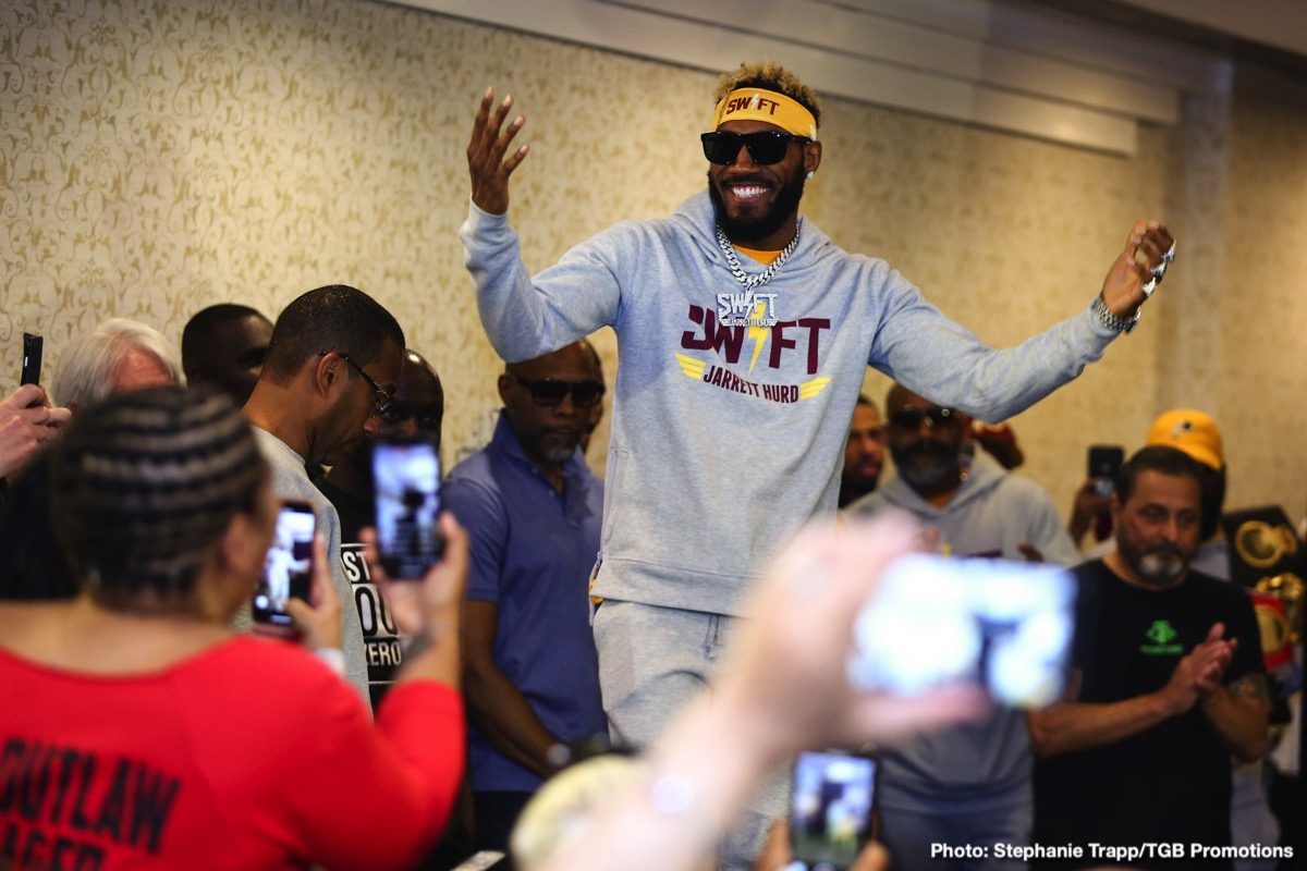 Jarrett Hurd vs. Julian 'J-Rock' Williams Weigh In Results & Photos