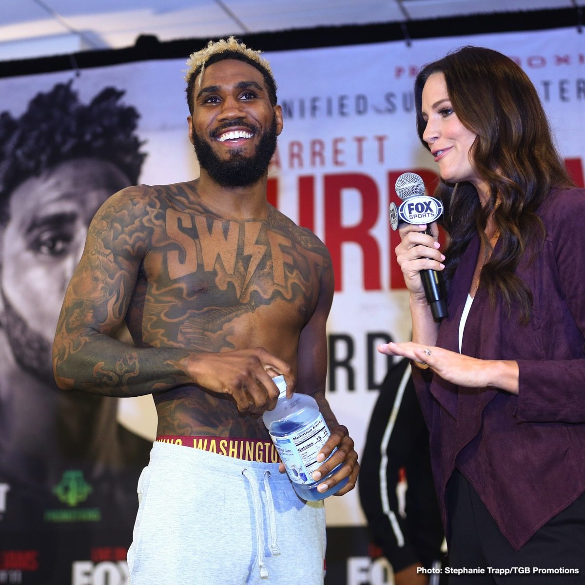Jarrett Hurd vs. Julian 'J-Rock' Williams Weigh In Results & Photos