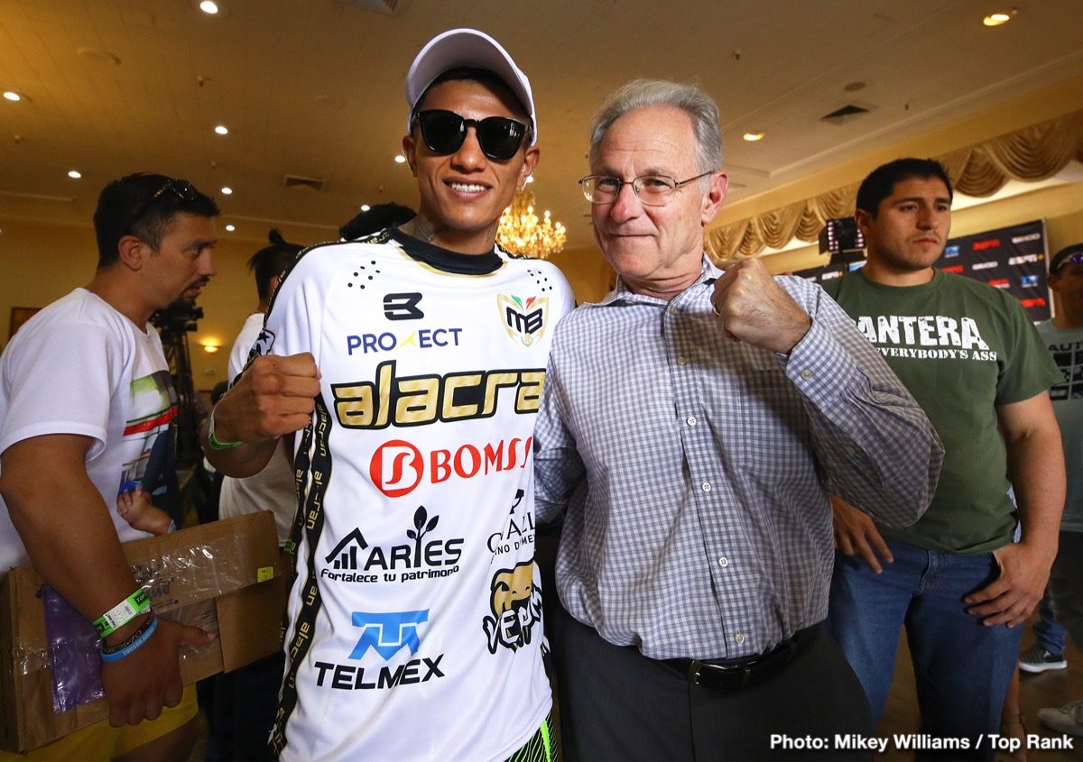 Berchelt vs Vargas II, Dogboe vs Navarrete - Weigh In Results & Photos