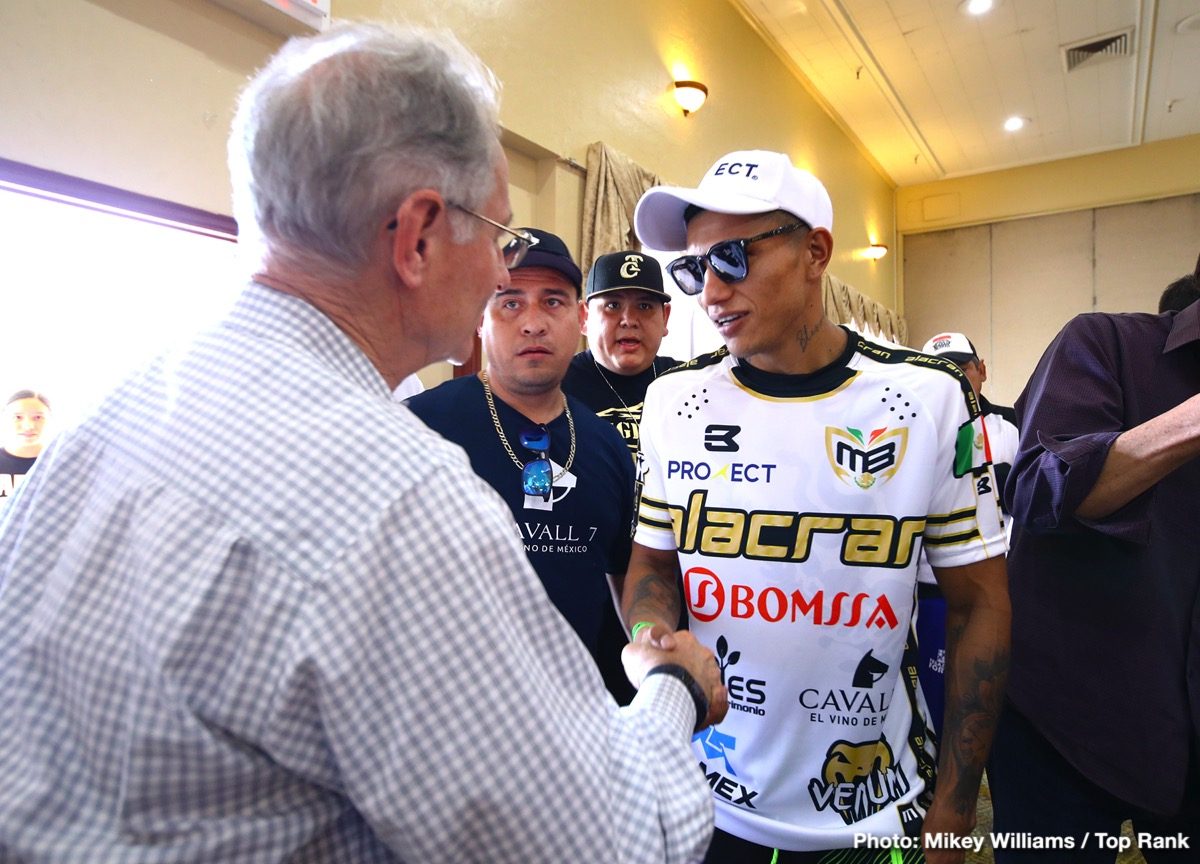 Berchelt vs Vargas II, Dogboe vs Navarrete - Weigh In Results & Photos