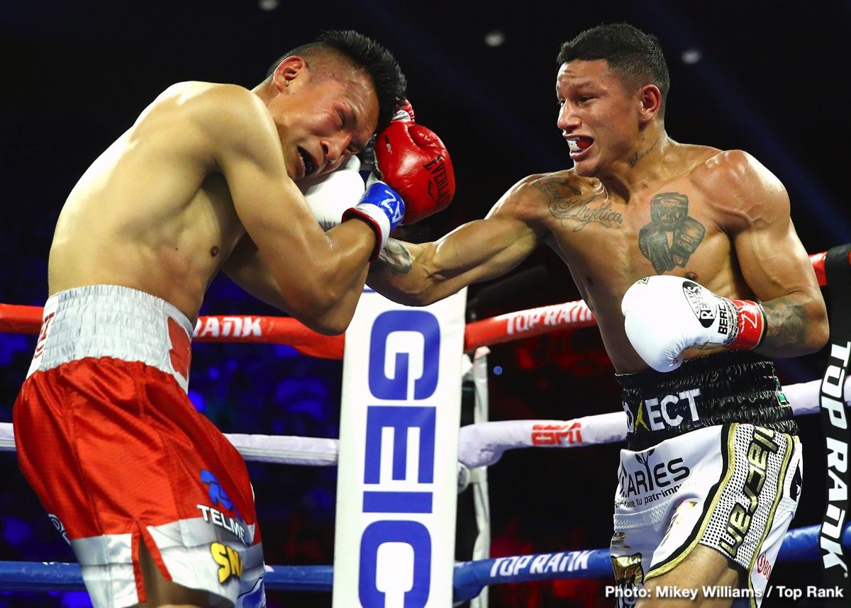 Boxing photo: Francisco Vargas, Miguel Berchelt image Live Updates: Miguel Berchelt beats Francisco Vargas - again