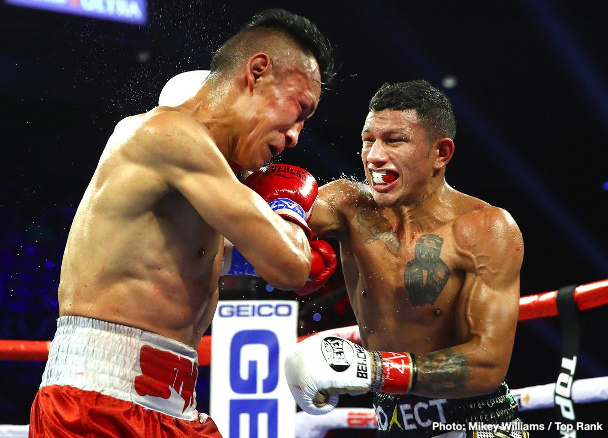 Boxing photo: Francisco Vargas, Miguel Berchelt image Live Updates: Miguel Berchelt beats Francisco Vargas - again