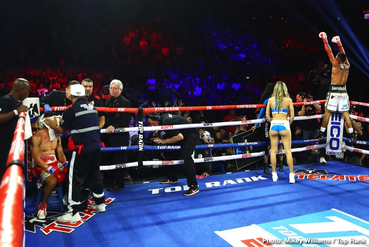 Boxing photo: Francisco Vargas, Miguel Berchelt image Live Updates: Miguel Berchelt beats Francisco Vargas - again