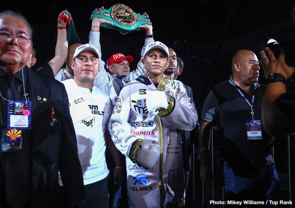 RESULTS: Berchelt and Navarrete Victorious