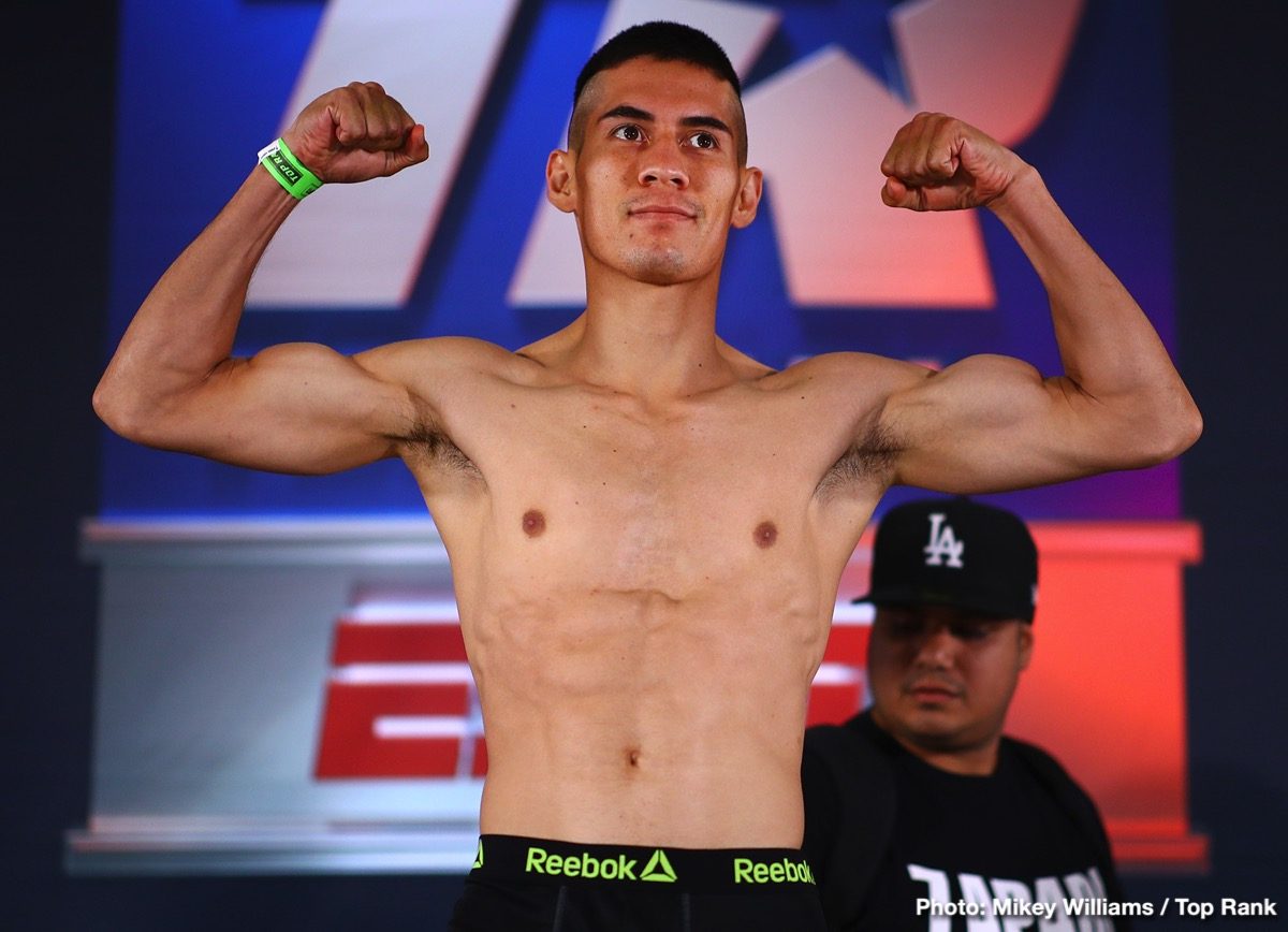 Berchelt vs Vargas II, Dogboe vs Navarrete - Weigh In Results & Photos
