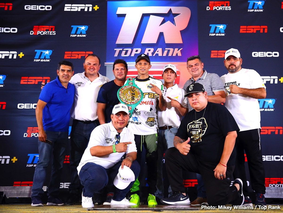 Berchelt vs Vargas II, Dogboe vs Navarrete - Weigh In Results & Photos