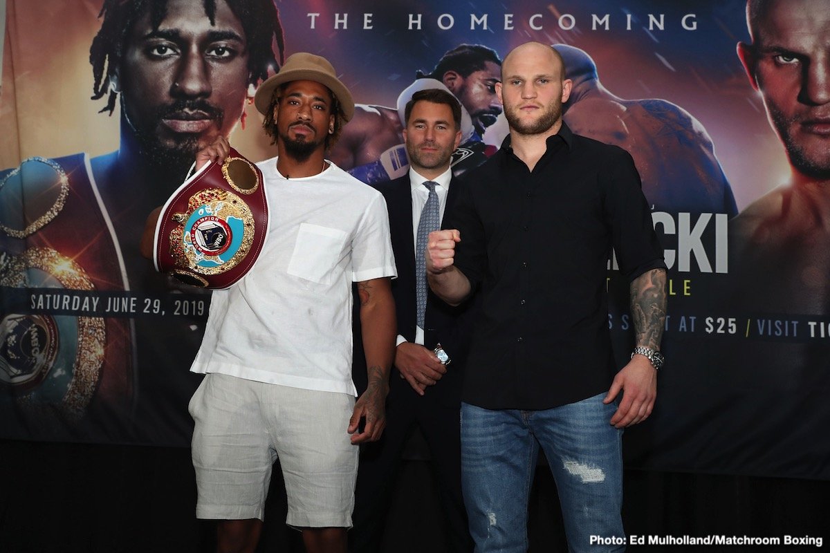 Demetrius Andrade And Sulecki Draw Battle Lines In Providence