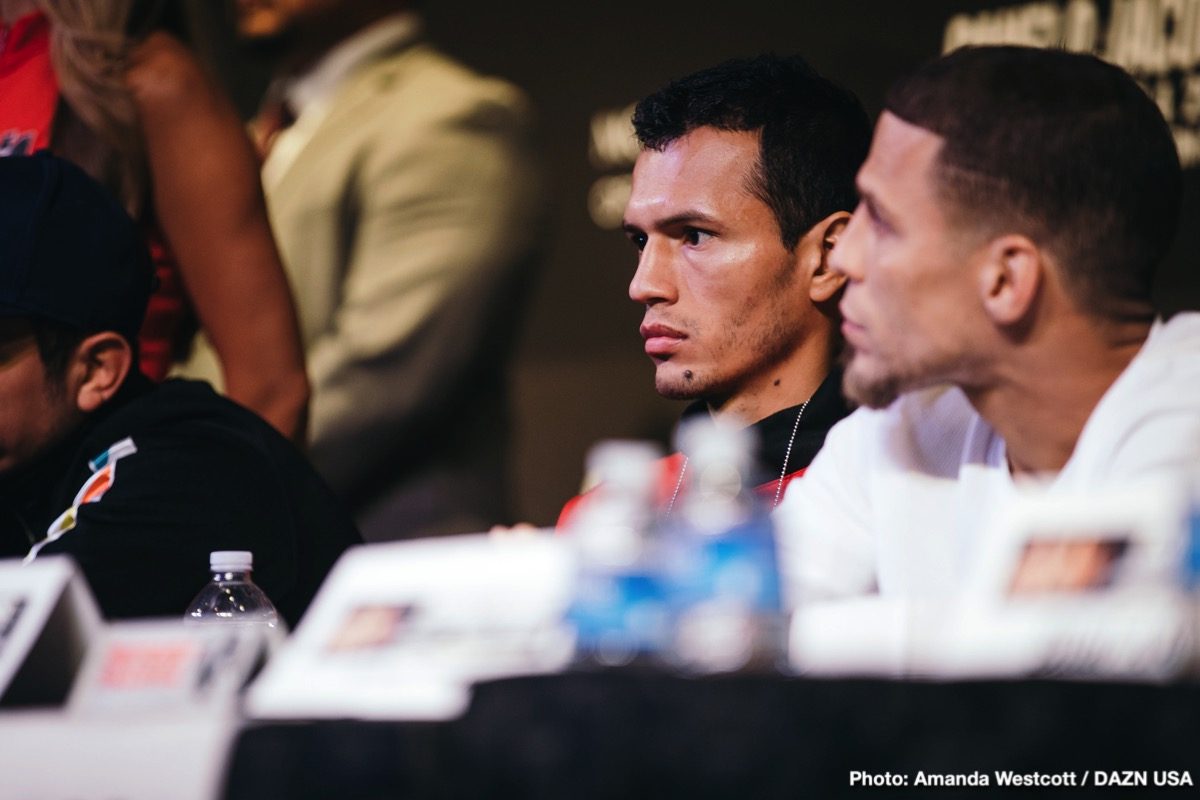 Ortiz v Herrera, Diaz v Fonseca, Roach Jr v Oquendo quotes for Sat. on DAZN