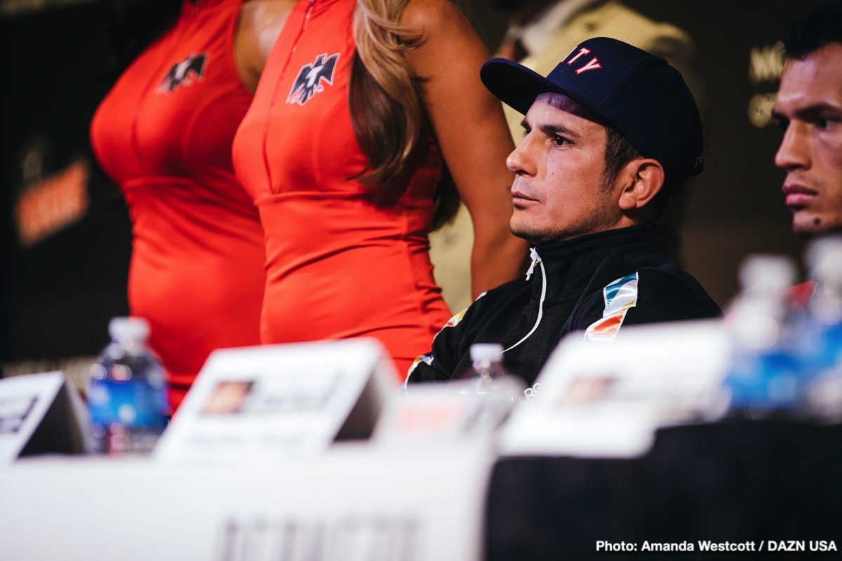 Ortiz v Herrera, Diaz v Fonseca, Roach Jr v Oquendo quotes for Sat. on DAZN