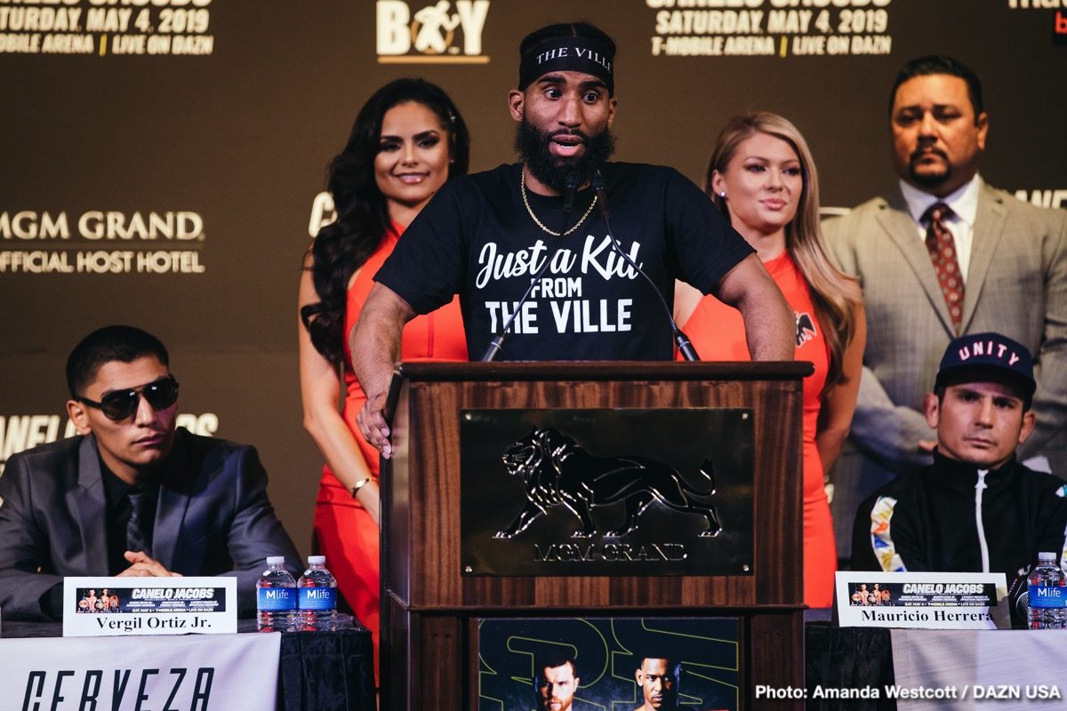 Ortiz v Herrera, Diaz v Fonseca, Roach Jr v Oquendo quotes for Sat. on DAZN