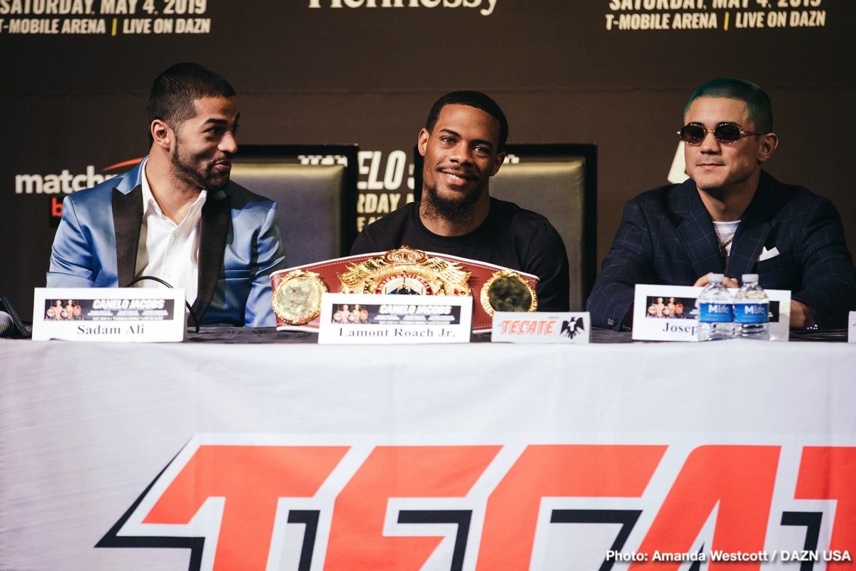 Ortiz v Herrera, Diaz v Fonseca, Roach Jr v Oquendo quotes for Sat. on DAZN