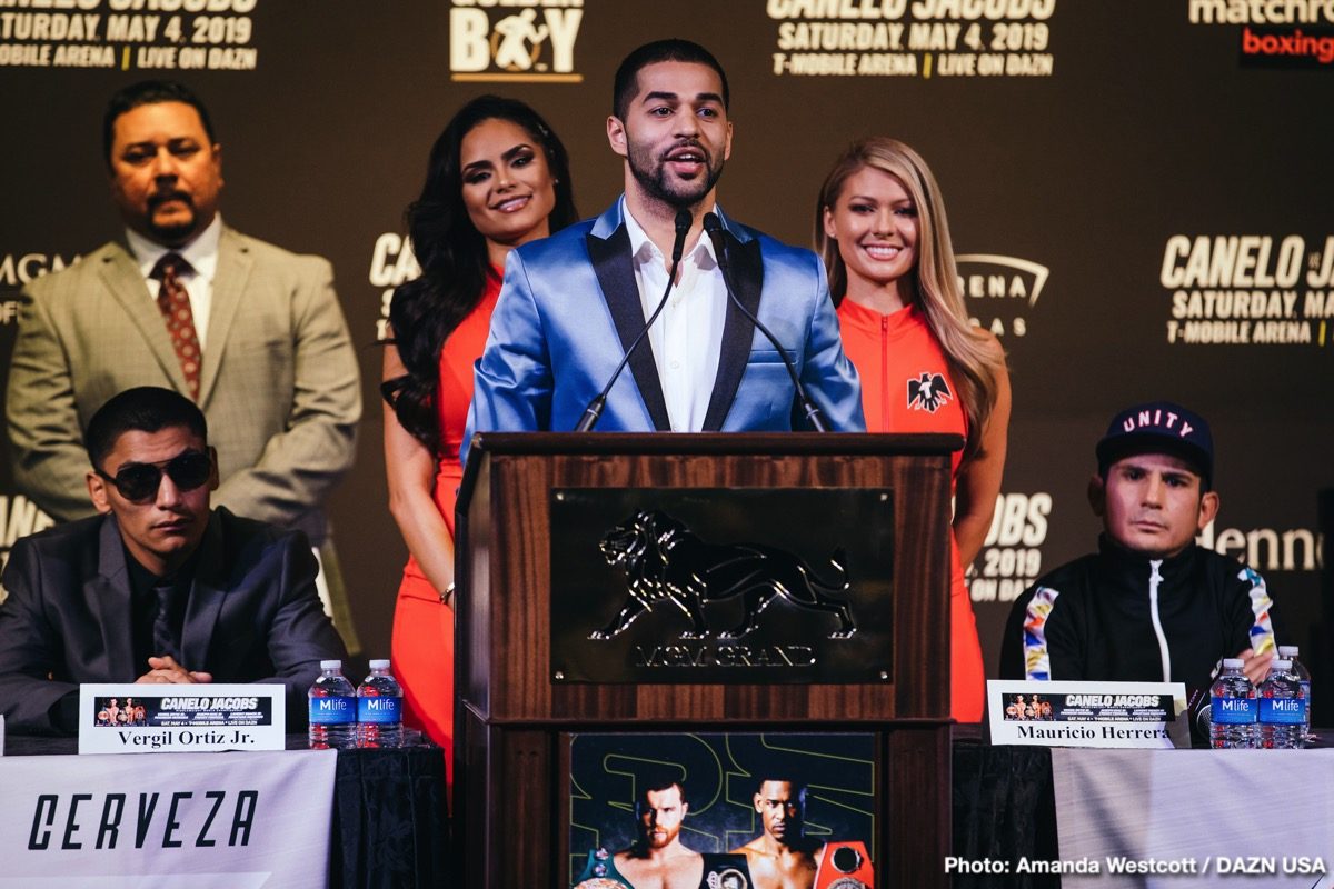 Ortiz v Herrera, Diaz v Fonseca, Roach Jr v Oquendo quotes for Sat. on DAZN