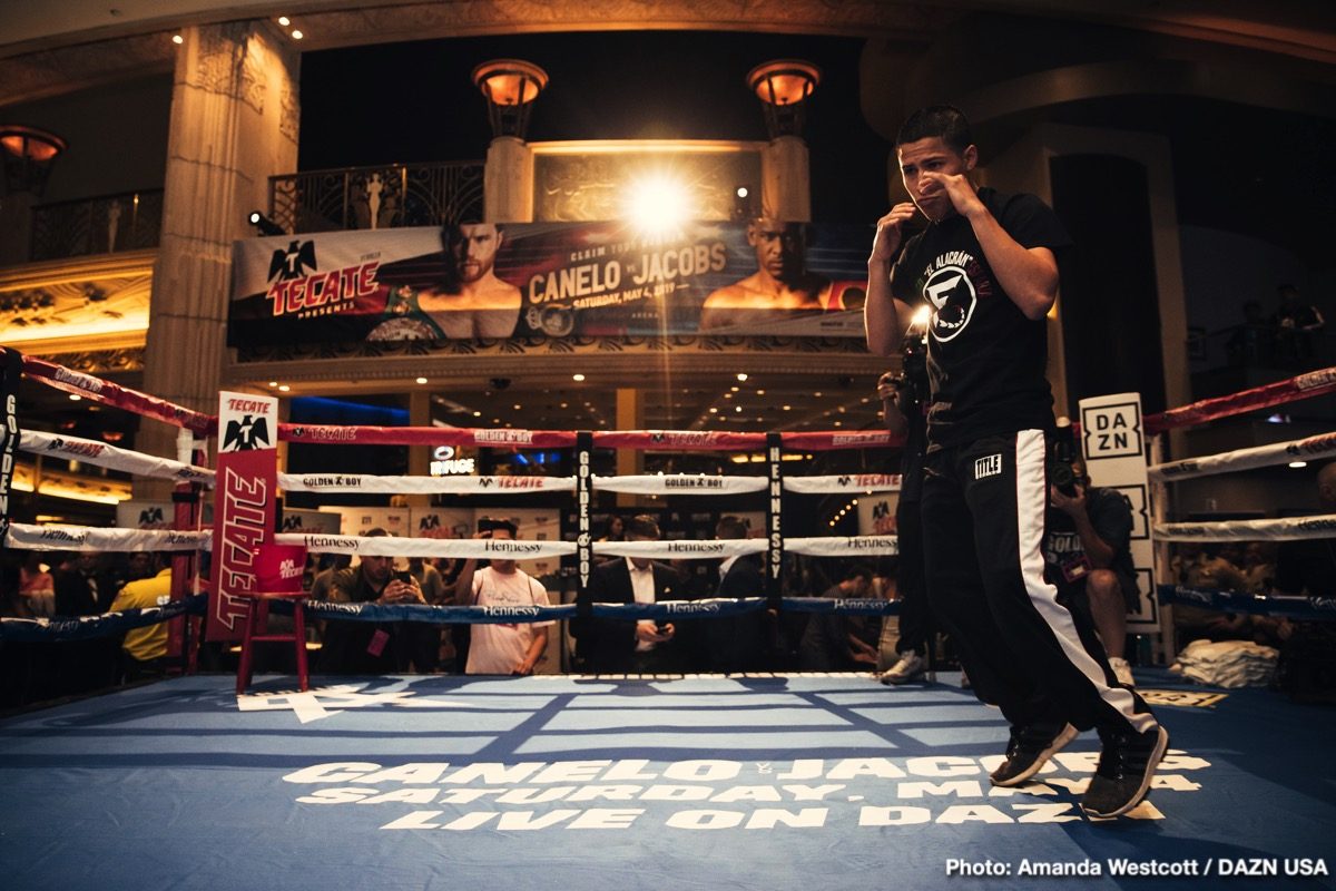 Canelo-Jacobs undercard quotes: Ortiz-Herrera, Diaz-Fonseca, Roach Jr-Oquendo