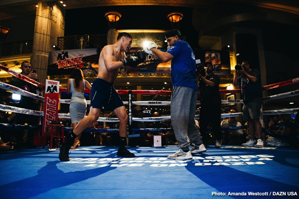 Canelo-Jacobs undercard quotes: Ortiz-Herrera, Diaz-Fonseca, Roach Jr-Oquendo