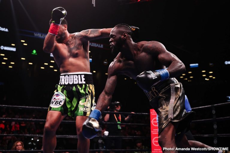 Wilder Assures Us Super Fight With Joshua Will Not Suffer Same Fate As Lewis/Bowe