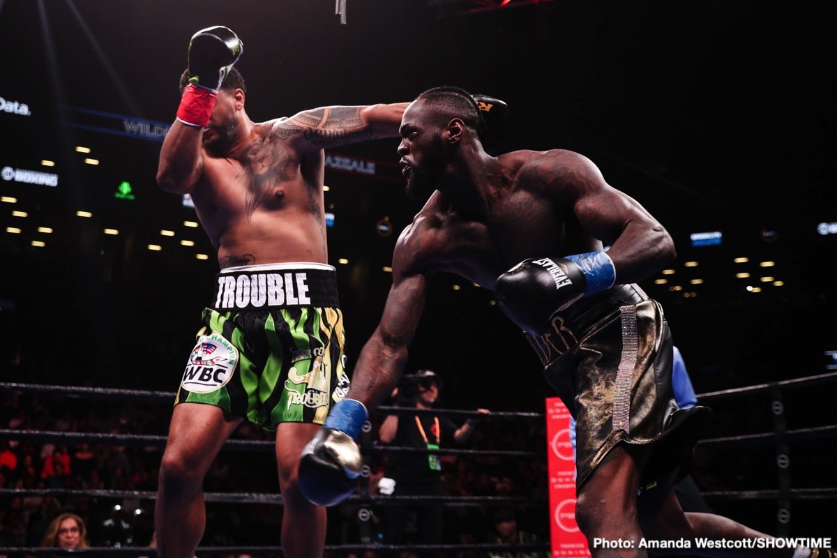 Deontay Wilder Boxing News Top Stories Boxing