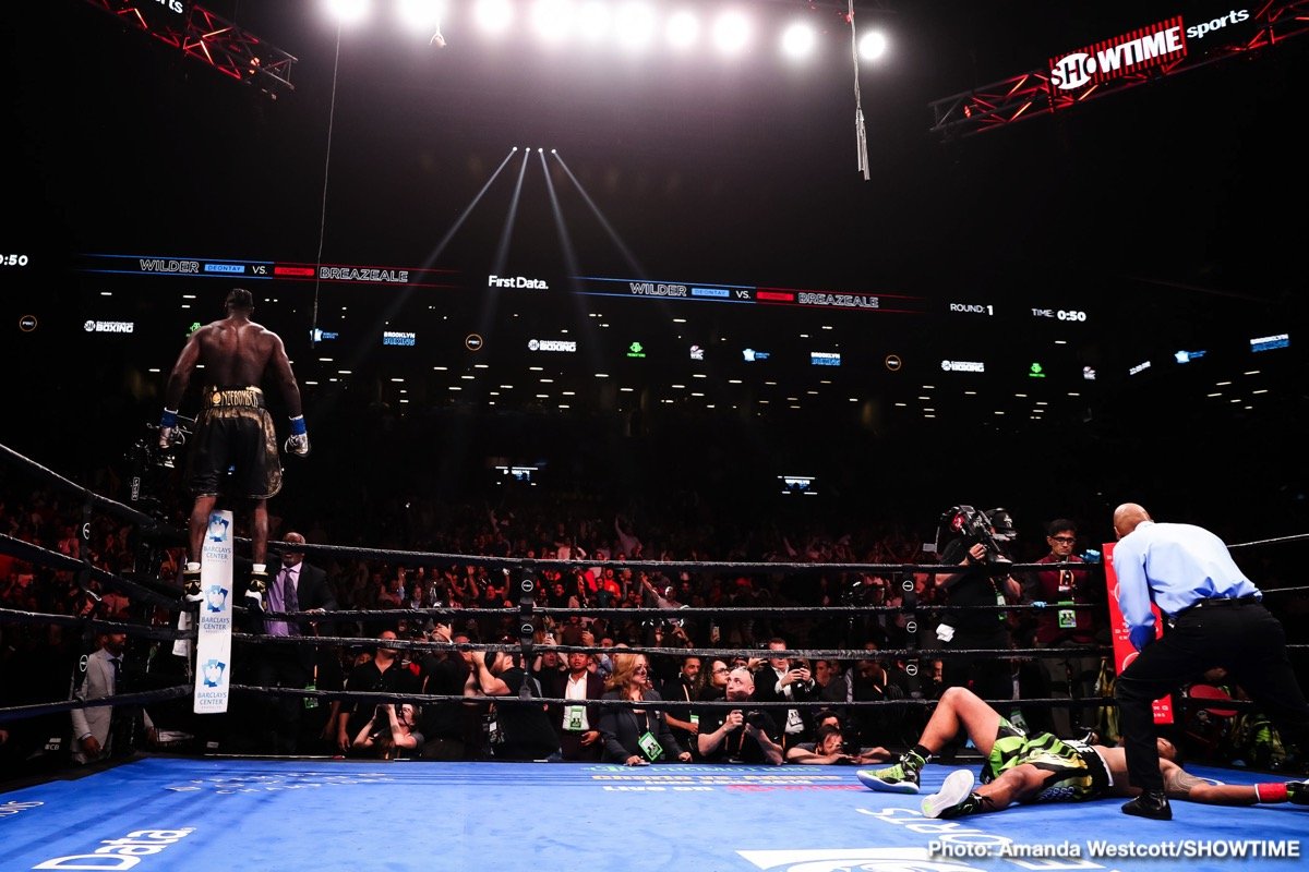 Is Deontay Wilder Punching Even Harder?