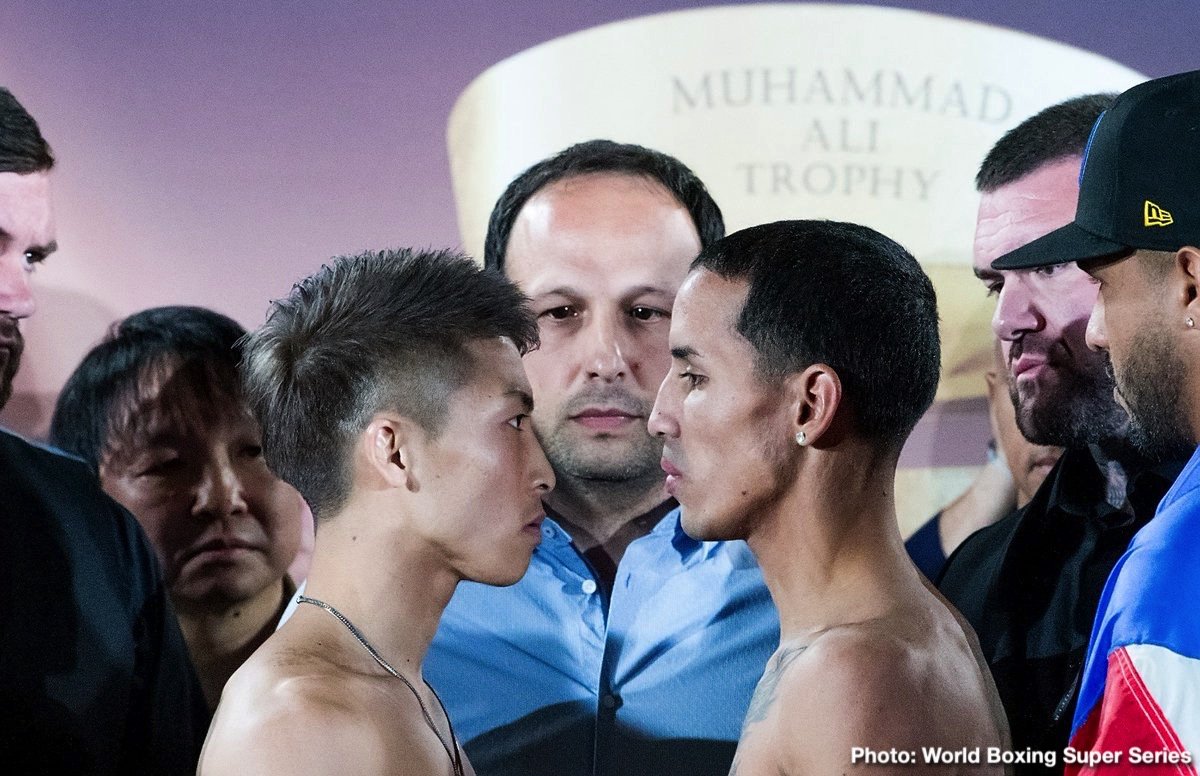 Naoya Inoue vs. Emmanuel Rodriguez, Josh Taylor vs Ivan Baranchyk Weigh In Results
