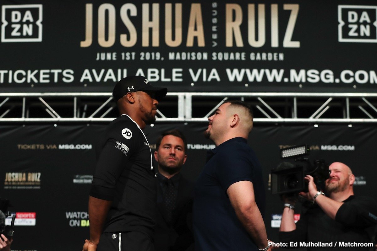 Anthony Joshua, Andy Ruiz Jr. final press conference quotes