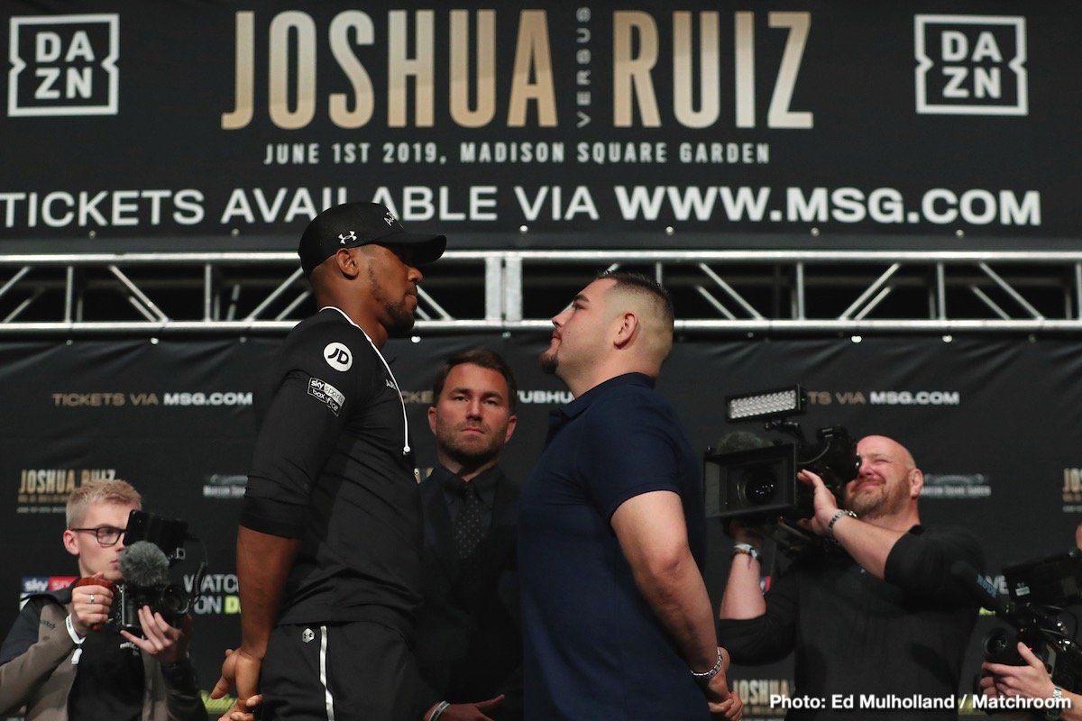 Anthony Joshua, Andy Ruiz Jr. final press conference quotes