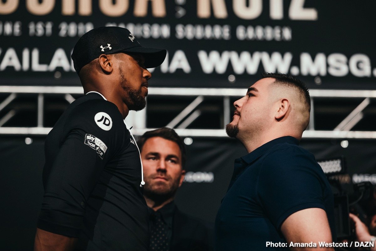 Anthony Joshua, Andy Ruiz Jr. final press conference quotes