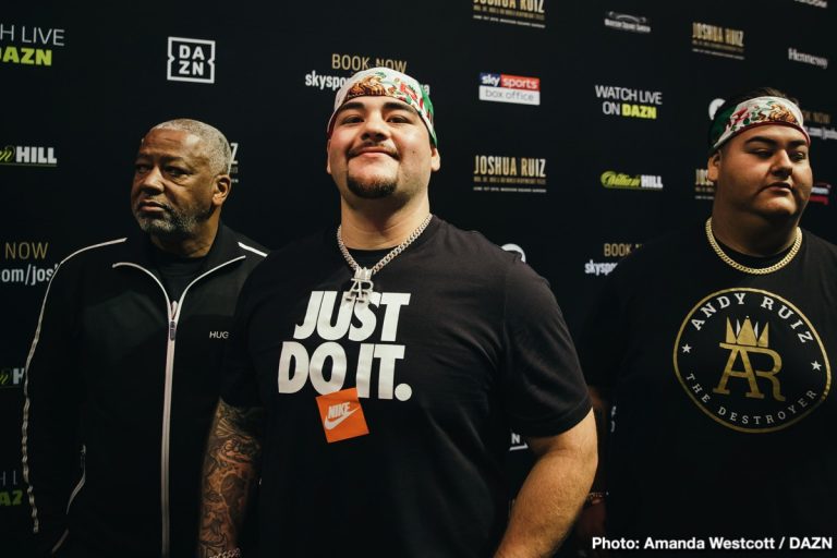 Andy Ruiz Speaks On His Weight Loss Ahead Of Joshua Return: Just Eight Pounds
