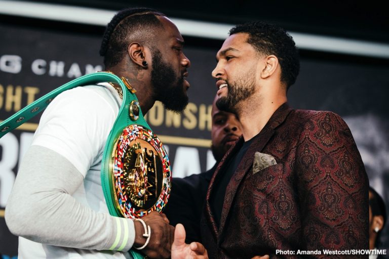 Deontay Wilder - Dominic Breazeale final press conference quotes for Saturday
