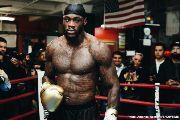 Deontay Wilder says He'll “Give Saudi Their First Knockout Victim,” As Joshua Talks Proceed