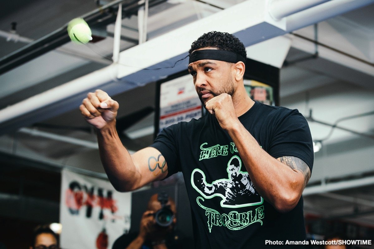 Dominic Breazeale and Gary Russell Jr. quotes & photos
