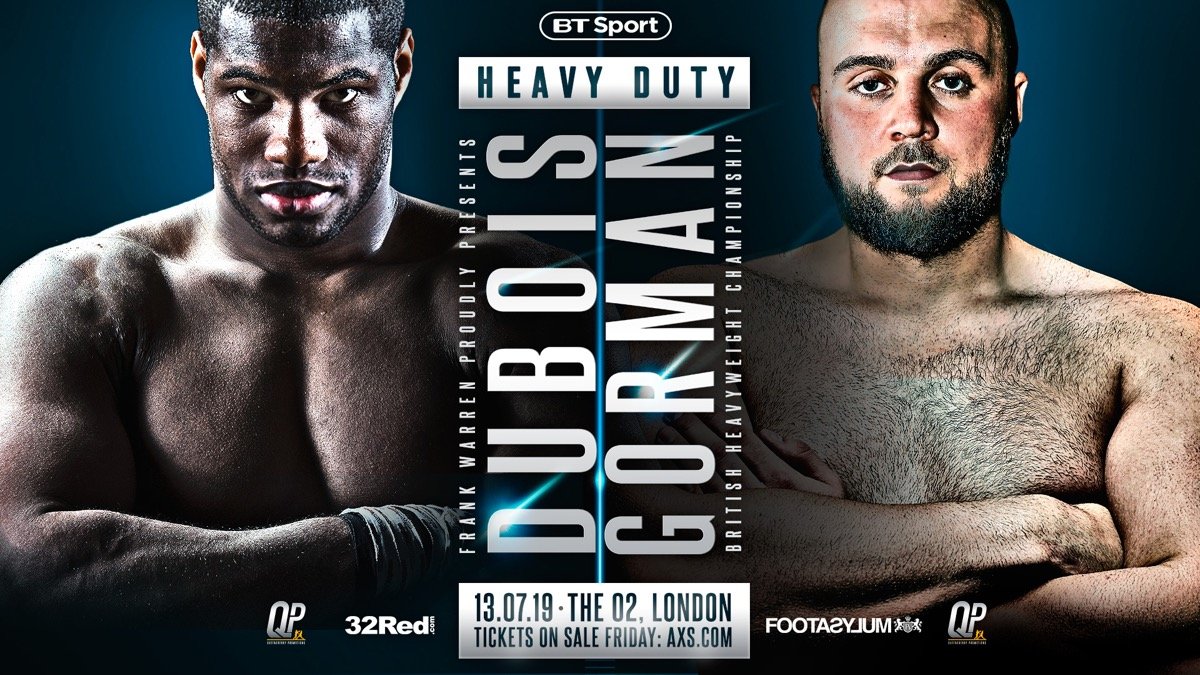 WATCH LIVE Dubois Vs Gorman Weigh In Live Stream