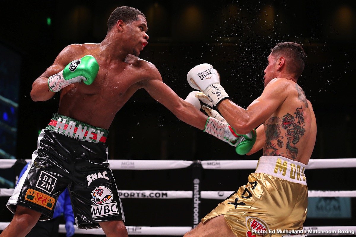 LIVE UPDATES: Devin Haney destroys Antonio Moran