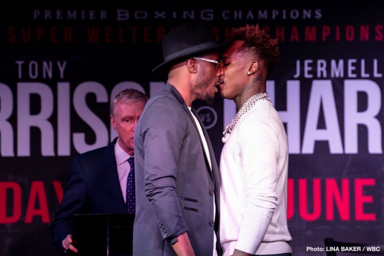 Tony Harrison and Jermell Charlo II quotes for June 23